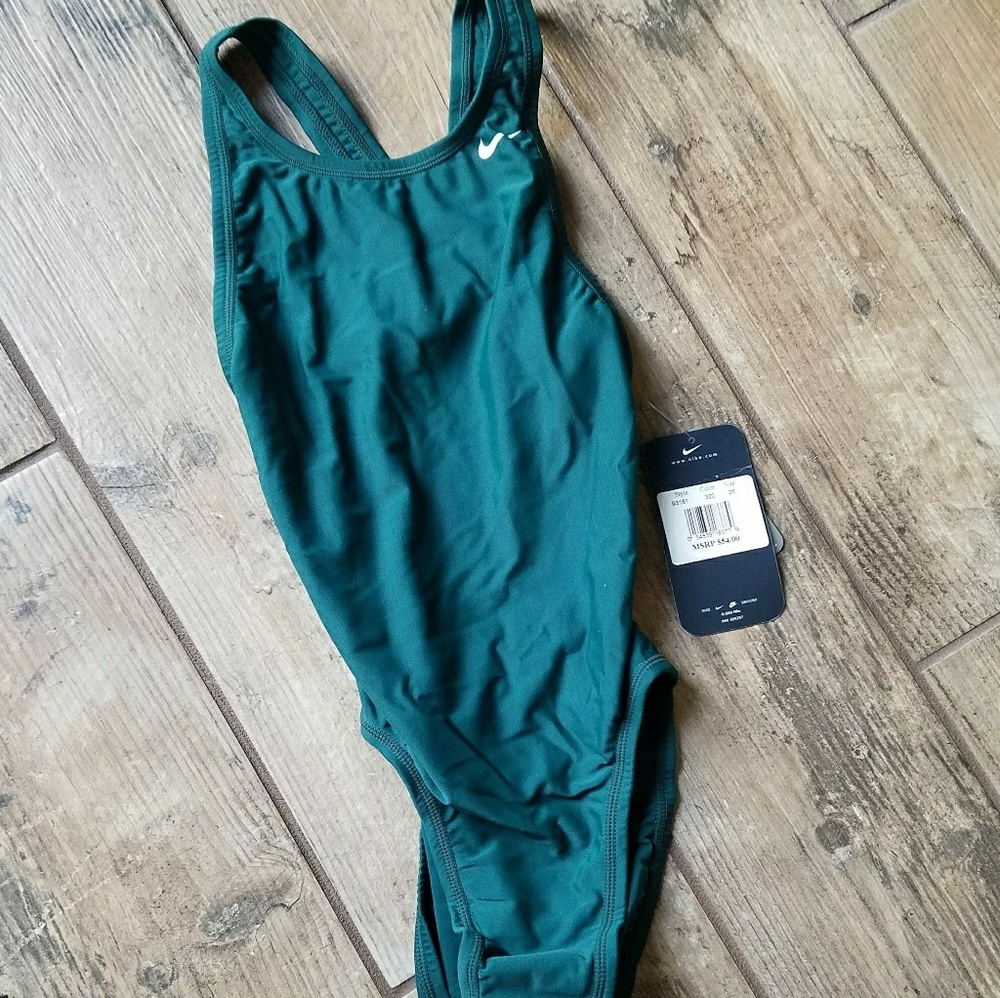 Nike | Girls Green Swimsuit NWT